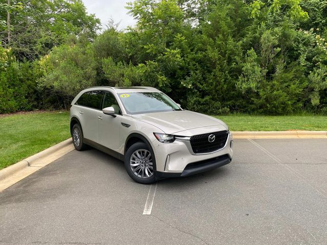 Gray (Platinum Quartz) 2025 Mazda CX-90 3.3 Turbo Preferred AWD SUV / Crossover All-Wheel Drive 8-Speed Automatic