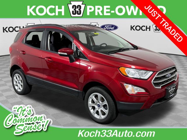 Ruby Red Metallic 2022 Ford EcoSport SUV / Crossover All-Wheel Drive 6-Speed Automatic