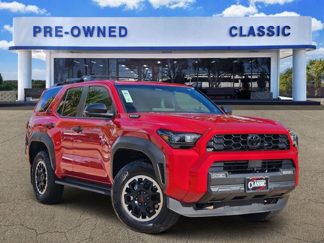 2025 Toyota 4Runner i-FORCE MAX Hybrid TRD Off Road Premium Red at Classic Toyota Galveston