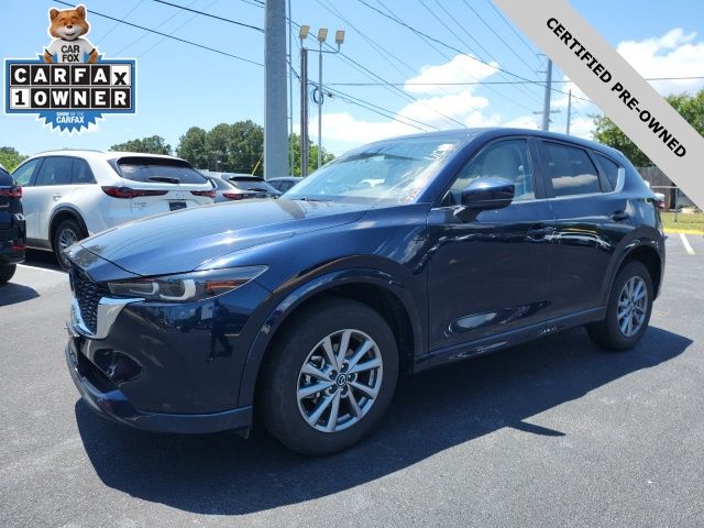 2025 Mazda CX-5 2.5 S Preferred Package Blue at Stokes Mazda