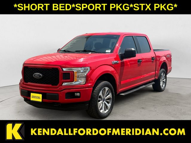 Race Red 2018 Ford F-150 Pickup Truck Four-Wheel Drive Automatic