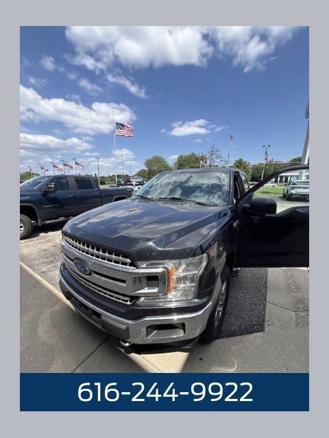Black Metallic 2019 Ford F-150 Pickup Truck Four-Wheel Drive Automatic