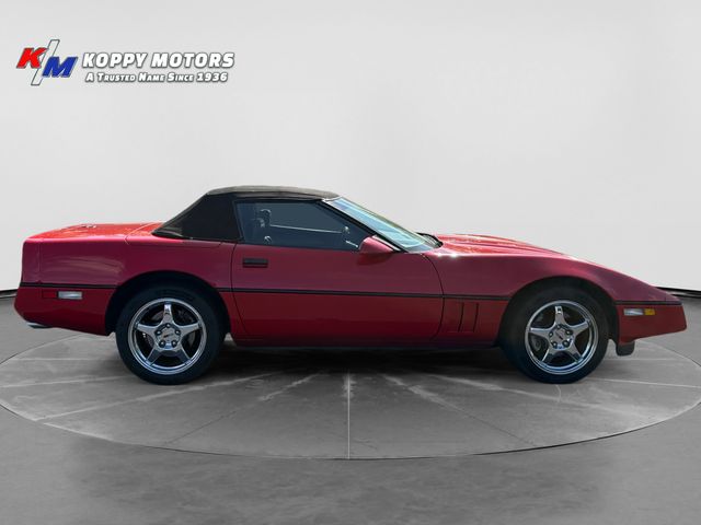 1988 Chevrolet Corvette Base - Red exterior view 6