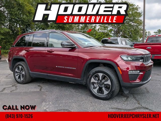 Velvet Red Pearlcoat 2024 Jeep Grand Cherokee 4xe SUV / Crossover Four-Wheel Drive 8-Speed Automatic