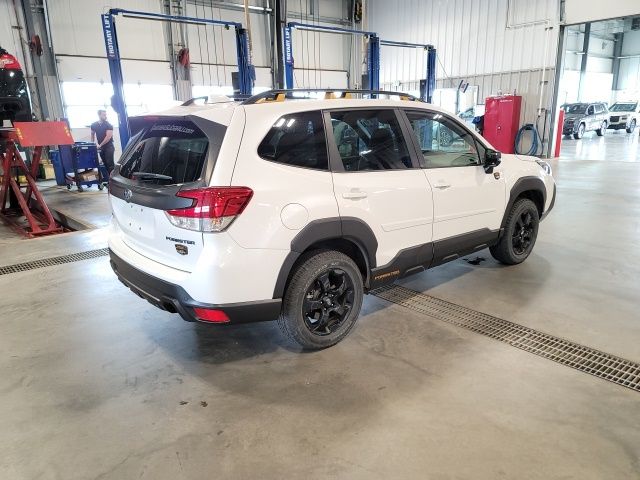 2023 Crystal White Pearl Subaru Forester Wilderness AWD SUV