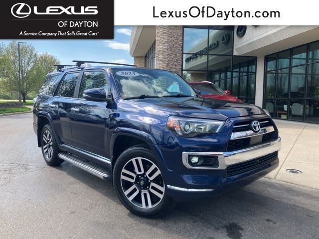 Nautical Blue Metallic 2023 Toyota 4Runner Limited 4WD SUV / Crossover All-Wheel Drive 5-Speed Automatic