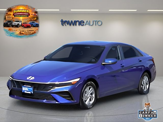 Intense Blue 2026 Hyundai Elantra Sedan Front-Wheel Drive Continuously Variable Transmission