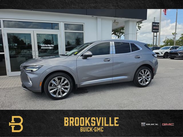 Satin Steel Gray Metallic 2021 Buick Envision SUV / Crossover Front-Wheel Drive 9-Speed Automatic