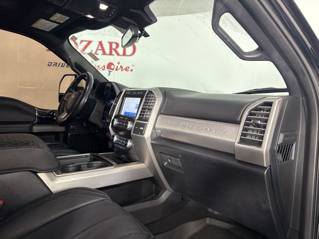 2021 Agate Black Metallic Ford F-450SD Platinum 4X4 Truck