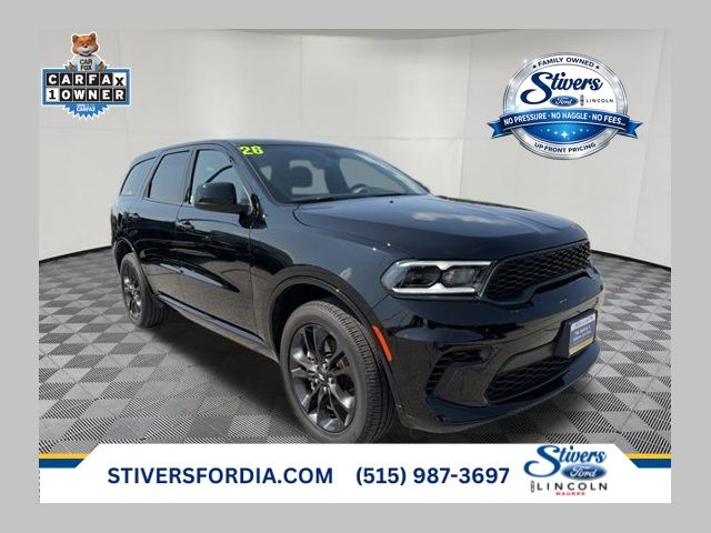 DB Black Crystal Clearcoat 2026 Dodge Durango SUV / Crossover All-Wheel Drive 8-Speed Automatic