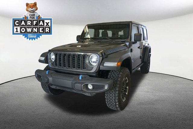 Gray (Granite Crystal Metallic Clearcoat) 2025 Jeep Wrangler 4xe Rubicon 4WD SUV / Crossover Four-Wheel Drive 8-Speed Automatic