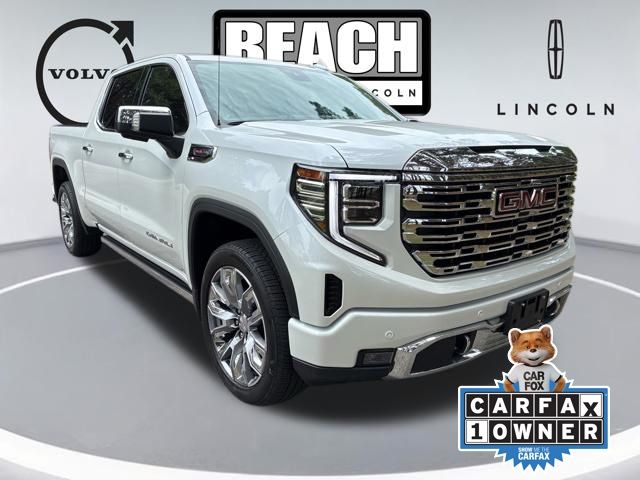 White Frost Tricoat 2025 GMC Sierra 1500 Pickup Truck Four-Wheel Drive Automatic