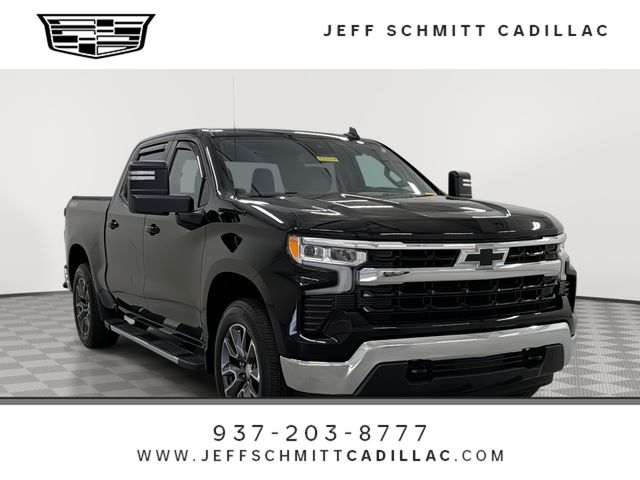 Black 2024 Chevrolet Silverado 1500 Pickup Truck Four-Wheel Drive Automatic