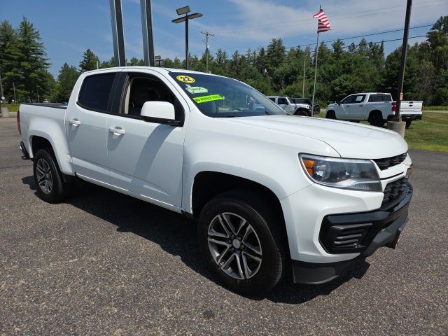 Summit White 2022 Chevrolet Colorado Pickup Truck Four-Wheel Drive 8-Speed Automatic