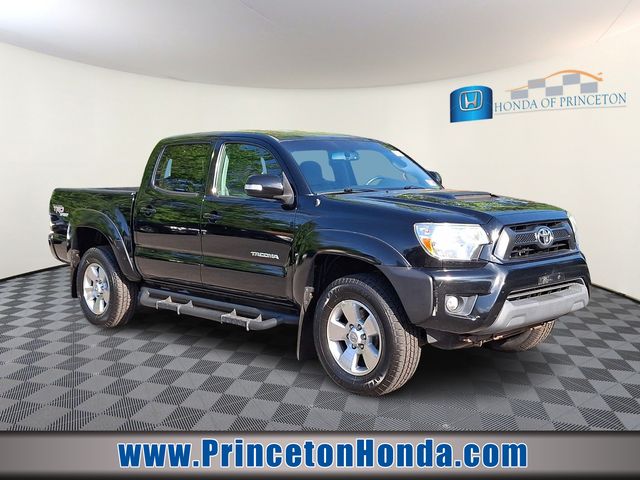 Black 2013 Toyota Tacoma Double Cab SB V6 4WD Pickup Truck Four-Wheel Drive 5-Speed Automatic Overdrive
