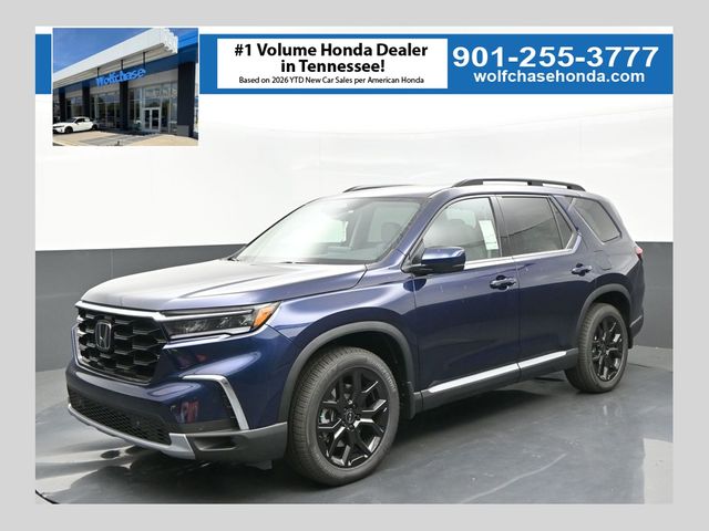 Black (Obsidian Blue Pearl) 2025 Honda Pilot Touring+ AWD SUV / Crossover All-Wheel Drive Automatic