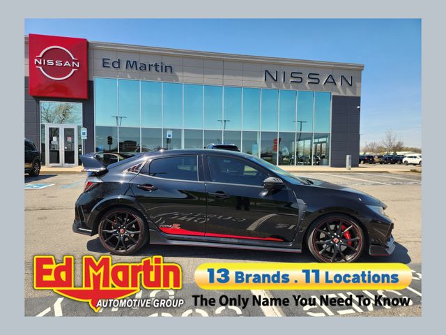 Black 2020 Honda Civic Type R Touring FWD Hatchback Front-Wheel Drive 6-Speed Manual