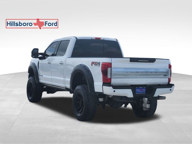 2019 White Platinum Metallic Tri-Coat Ford Super Duty F-250 SRW Limited 4X4 Truck