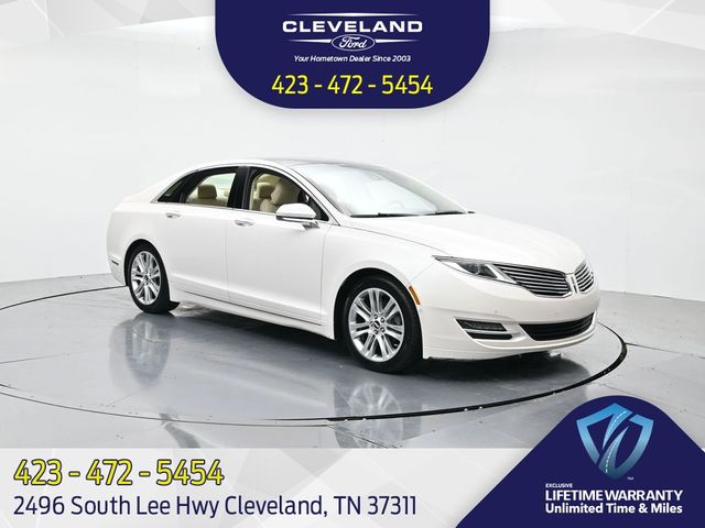 White Platinum Clearcoat Metallic 2014 Lincoln MKZ Hybrid FWD Sedan Front-Wheel Drive Continuously Variable Transmission