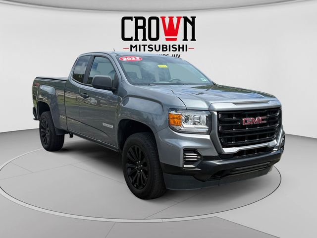 Gray (Satin Steel Metallic) 2022 GMC Canyon Pickup Truck 4X2 8-Speed Automatic
