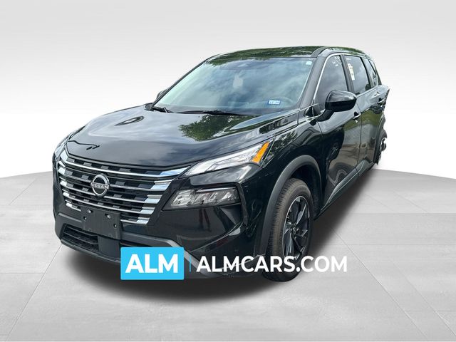 Super Black 2025 Nissan Rogue SUV / Crossover Front-Wheel Drive Continuously Variable Transmission