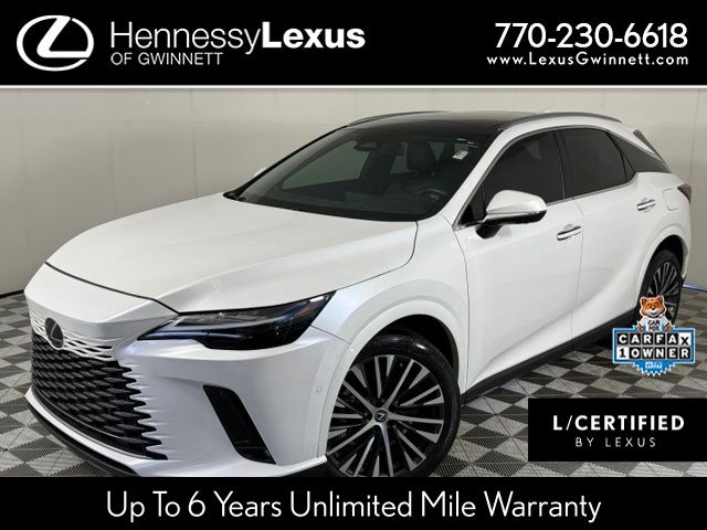Eminent White Pearl 2023 Lexus RX SUV / Crossover Front-Wheel Drive 8-Speed Automatic