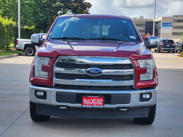 2017 Ford F-150 Lariat Red at Bravo Nissan