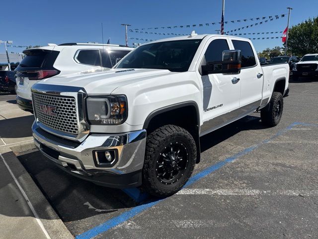 White 2016 GMC Sierra 3500HD Pickup Truck Four-Wheel Drive 6-Speed Automatic
