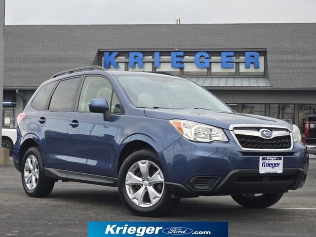 Marine Blue Pearl 2014 Subaru Forester 2.5i Premium SUV / Crossover All-Wheel Drive Continuously Variable Transmission