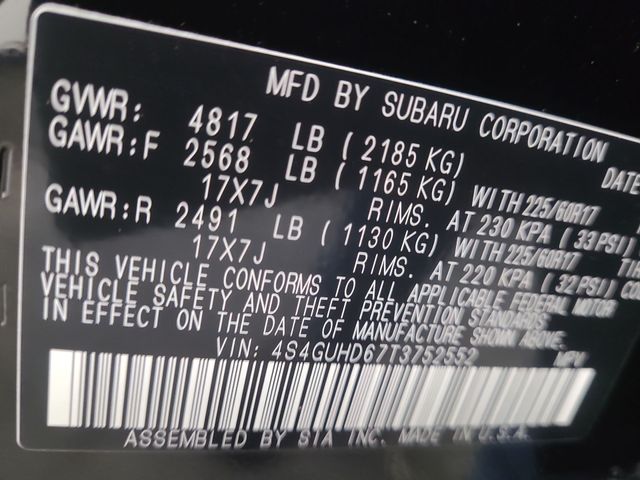 2026 – Subaru – Crosstrek