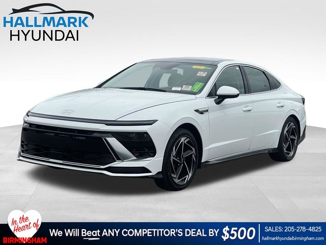 White 2024 Hyundai Sonata SEL FWD Sedan Front-Wheel Drive 8-Speed Automatic