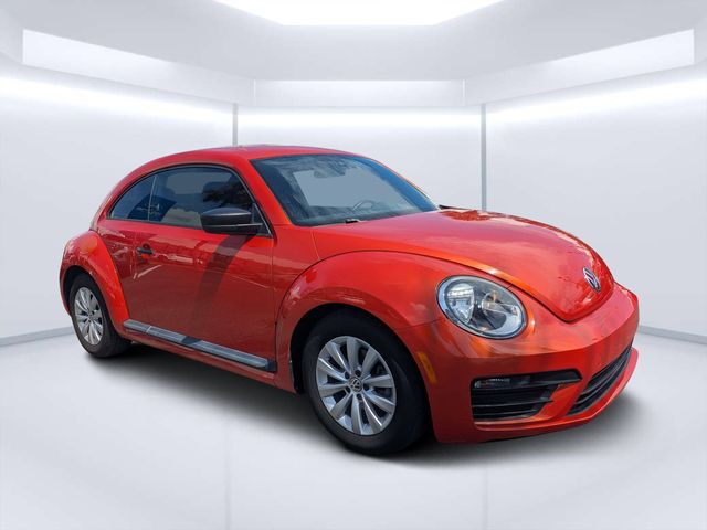 Orange Metallic 2017 Volkswagen Beetle Hatchback Front-Wheel Drive 6-Speed Automatic