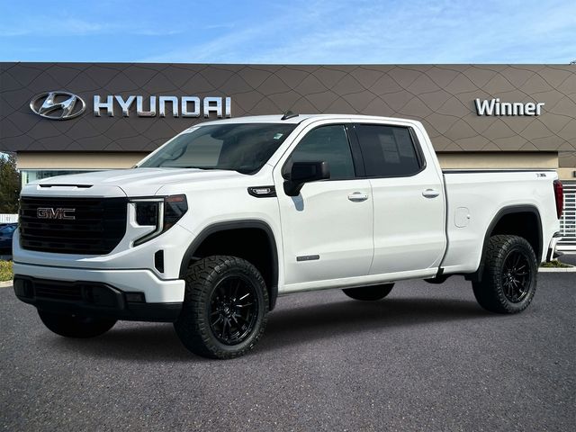 White 2022 GMC Sierra 1500 Pickup Truck Four-Wheel Drive Automatic
