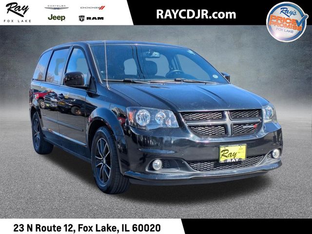 Brilliant Black Crystal Pearlcoat 2017 Dodge Grand Caravan SXT FWD Minivan Front-Wheel Drive 6-Speed Automatic
