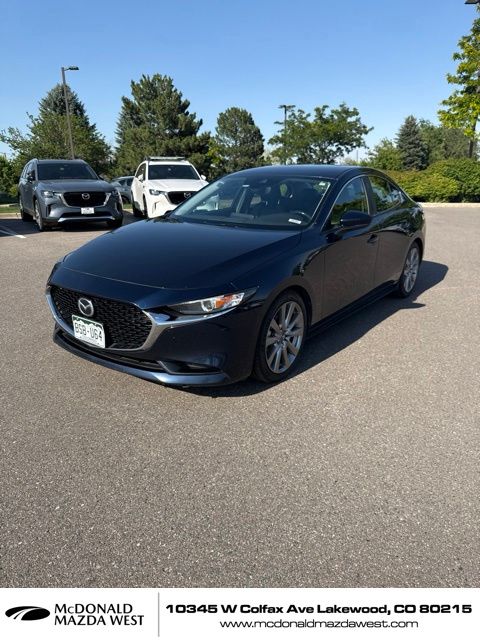 Deep Crystal Blue Mica 2019 Mazda MAZDA3 Sedan Front-Wheel Drive 6-Speed Automatic