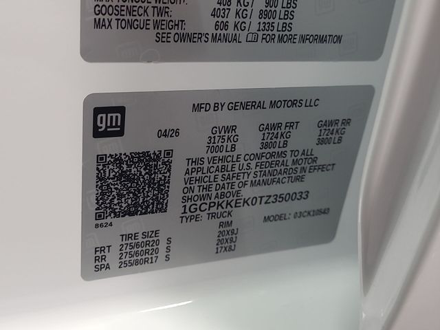 2026 – Chevrolet – Silverado 1500