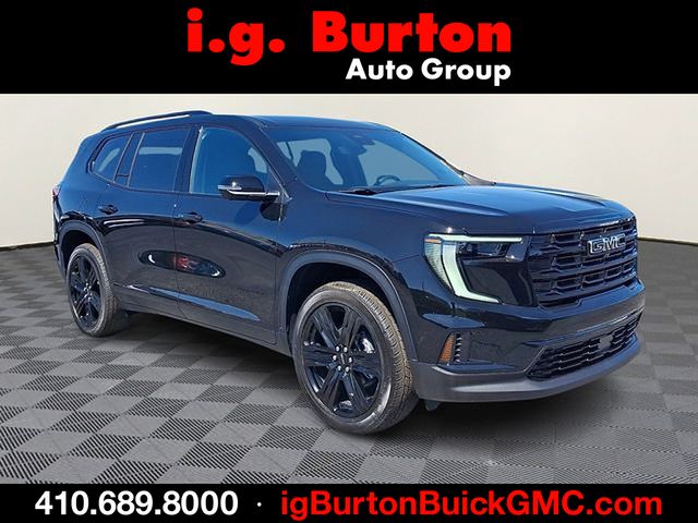 Black (Ebony) 2026 GMC Acadia Elevation FWD SUV / Crossover Front-Wheel Drive 8-Speed Automatic