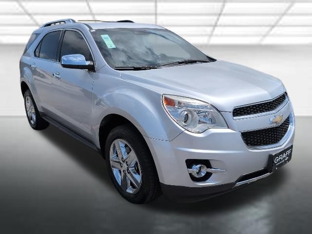 Silver Ice Metallic 2015 Chevrolet Equinox LTZ FWD SUV / Crossover Front-Wheel Drive 6-Speed Automatic Overdrive