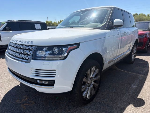 Yulong White 2015 Land Rover Range Rover SUV / Crossover Four-Wheel Drive 8-Speed Automatic