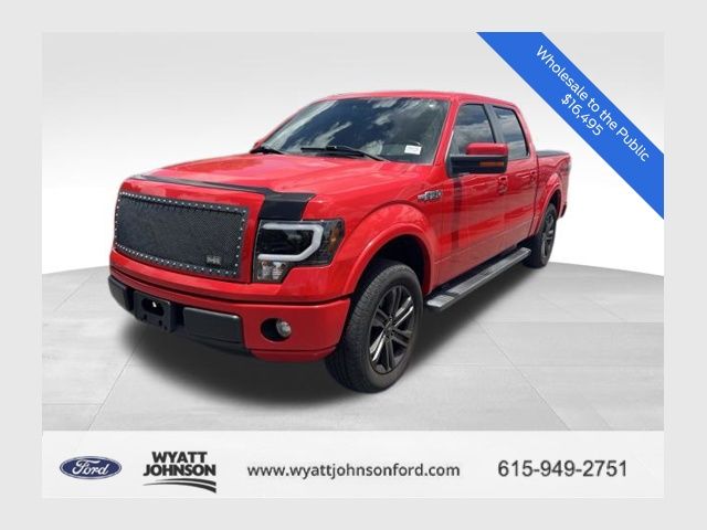 Race Red 2013 Ford F-150 Pickup Truck 4X2 6-Speed Automatic