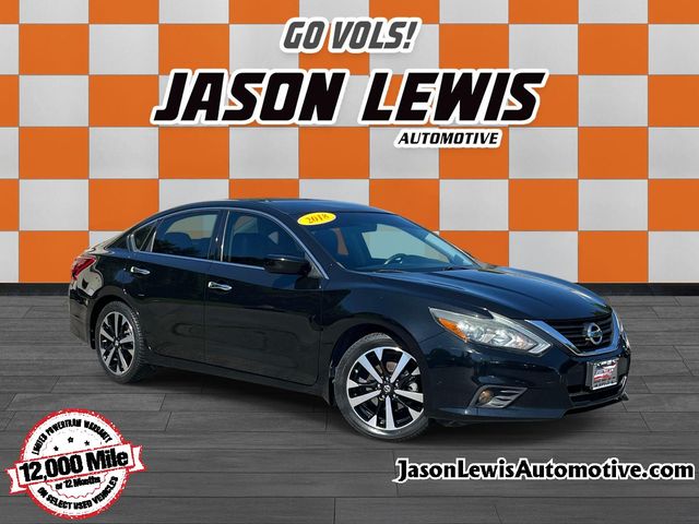 Super Black 2018 Nissan Altima Sedan Front-Wheel Drive Continuously Variable Transmission