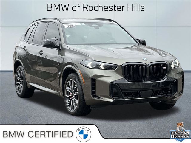 Manhattan Green Metallic 2025 BMW X5 M60i xDrive AWD SUV / Crossover All-Wheel Drive 8-Speed Automatic