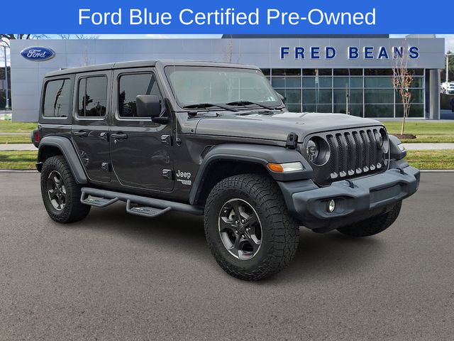 Gray (Granite Crystal Metallic Clearcoat) 2020 Jeep Wrangler SUV / Crossover Four-Wheel Drive 8-Speed Automatic
