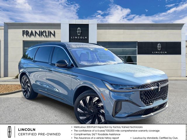 Whisper Blue Metallic Clearcoat 2025 Lincoln Nautilus Black Label AWD SUV / Crossover All-Wheel Drive 8-Speed Automatic