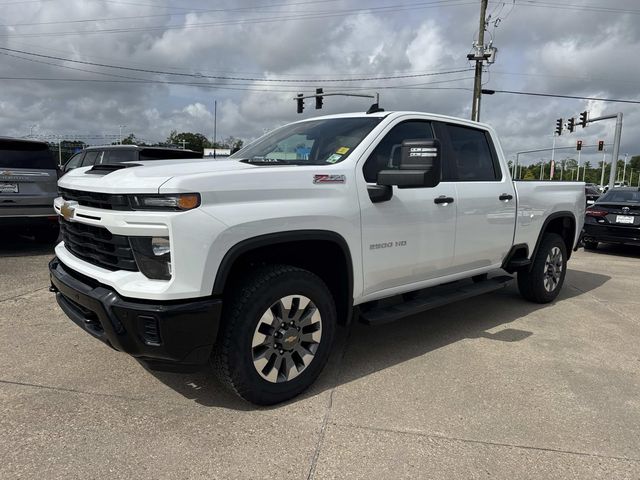 2025 Chevrolet Silverado 2500HD Custom White at Ross Downing Chevrolet