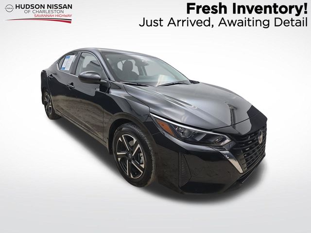 Super Black 2025 Nissan Sentra Sedan Front-Wheel Drive Continuously Variable Transmission