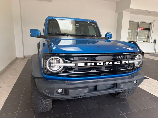 2021 Ford Bronco Outer Banks Blue at DeMontrond Mazda