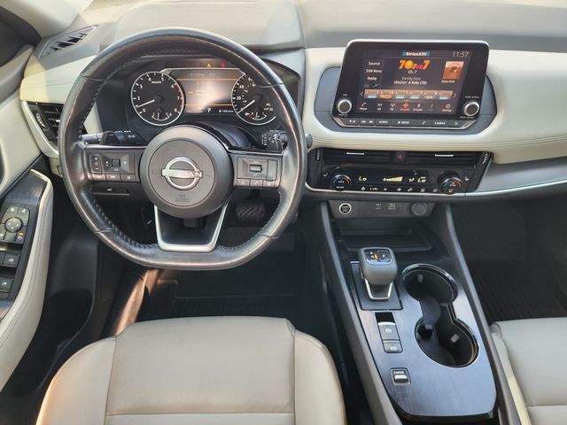 2022 Nissan Rogue SV White at DeMontrond Gulf Freeway
