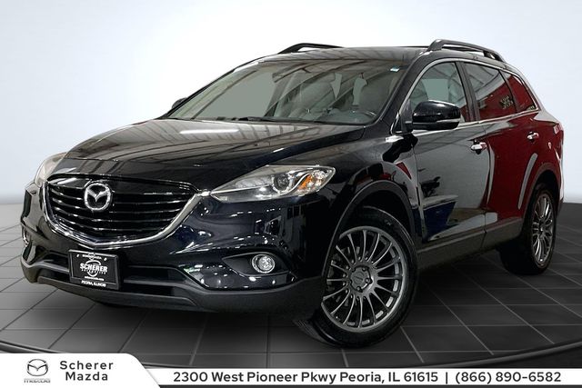 Jet Black Mica 2015 Mazda CX-9 Grand Touring AWD SUV / Crossover All-Wheel Drive 6-Speed Automatic