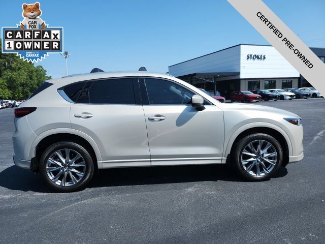 Gray (Platinum Quartz Metallic) 2024 Mazda CX-5 SUV / Crossover All-Wheel Drive 6-Speed Automatic